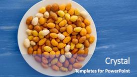  Presentation with peanuts - Amazing presentation theme having crunchy peanuts hot asian style backdrop and a  colored foreground