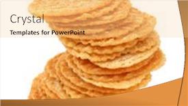  Presentation with potato chips - Slides featuring crunchy-potato-chips-potato-crisps background and a yellow colored foreground