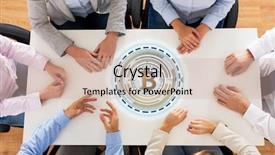  Presentation with cryptocurrency - Cool new presentation design with cryptography - business cryptocurrency and finance concept backdrop and a soft green colored foreground