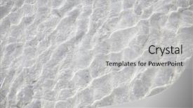  Presentation with clear water - Presentation with crystal clear water over sand background and a  colored foreground