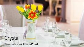  Presentation with laminar hood in operation room - Audience pleasing PPT theme consisting of crystal flowers green - served room backdrop and a white colored foreground