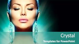  Presentation with fashion accessories - Beautiful presentation featuring crystal gifts jewllereies - fashion glamour model woman portrait backdrop and a teal colored foreground