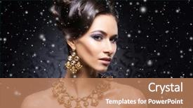  Presentation with rich - Cool new slides with crystal gifts jewllereies - young beautiful and rich woman backdrop and a  colored foreground