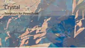  Presentation with colorful - Amazing presentation theme having crystal graphics - colorful wrinkled foil backdrop and a mint green colored foreground