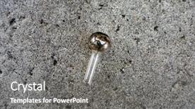  Presentation with crystal meth - Cool new theme with crystal meth pipe a glass backdrop and a gray colored foreground