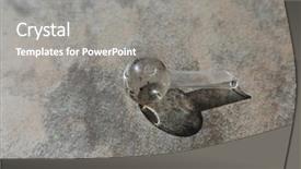  Presentation with crystal meth - PPT theme enhanced with crystal meth pipe a glass background and a gray colored foreground