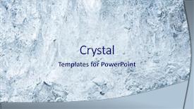  Presentation with ice - PPT theme having arctis - colorful ice abstract ice texture background and a sky blue colored foreground
