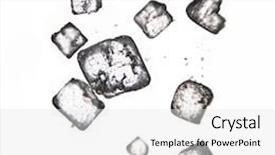  Presentation with crystals - Colorful presentation enhanced with crystals of white granulated suger backdrop and a white colored foreground