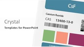  Presentation with fluoride - Presentation theme having csf-cesium-fluoride-chemical-compound and a white colored foreground