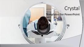  Presentation with examination - PPT theme featuring purple pink orchid from national orchid garden background and a soft green colored foreground