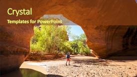  Presentation with utah - Presentation consisting of ctah - jacob hamblin arch in coyote background and a tawny brown colored foreground