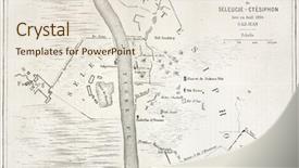  Presentation with tour - Cool new PPT theme with ctesiphon old plan mesopotamia backdrop and a lemonade colored foreground