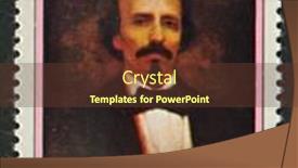  Presentation with declaration independence - Cool new slide set with cuba-circa-1974-a-stamp backdrop and a tawny brown colored foreground