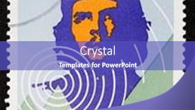  Presentation with che - Beautiful slides featuring cuba-circa-1983-a-cancelled backdrop and a cobalt blue colored foreground