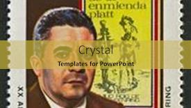  Presentation with cuba - Presentation consisting of cuba-circa-1984-a-stamp background and a yellow colored foreground