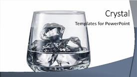  Presentation with alcohol - Audience pleasing presentation consisting of alcohol with ice monochrome backdrop and a white colored foreground