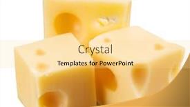  Presentation with paths - Beautiful slides featuring cube-of-swiss-cheese-file backdrop and a blonde colored foreground