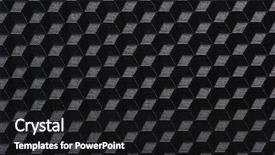  Presentation with black abstract - Beautiful slide deck featuring cubic - abstract geometric background with cubes backdrop and a black colored foreground