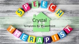  Presentation with wooden - Slide deck featuring cubic - colourful cubes with text speech background and a mint green colored foreground