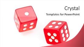  Presentation with moving - Slide set with dream fulfilment level to maximum background and a soft green colored foreground