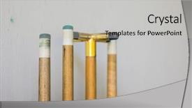  Presentation with hang - Amazing presentation theme having cue stick hang on wall backdrop and a light gray colored foreground