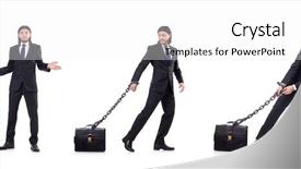  Presentation with history earth globe isolated white - Colorful presentation enhanced with cuffs - man with chain isolated backdrop and a white colored foreground