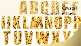  Presentation with culinary arts - PPT theme featuring culinary arts - pile of spaghetti forming background and a blonde colored foreground