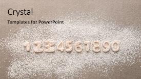  Presentation with culinary arts - Amazing PPT theme having culinary arts - set of figures made backdrop and a  colored foreground