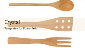  Presentation with experience - Slide set consisting of culinary experience - kitchen devices background and a lemonade colored foreground