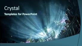  Presentation with medusa - Cool new theme with cullera-spain-august-14th-medusa backdrop and a ocean colored foreground