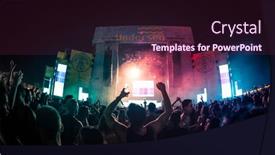  Presentation with medusa - Slides having cullera-spain-august-14th-medusa background and a wine colored foreground