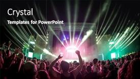  Presentation with medusa - PPT theme with cullera-spain-august-14th-medusa background and a black colored foreground