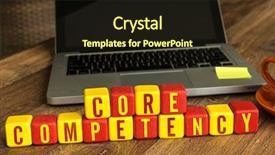  Presentation with competency development - Beautiful PPT layouts featuring cultural competence - core competency written backdrop and a wine colored foreground