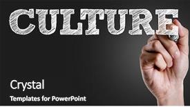  Presentation with culture - Amazing presentation having cultural competence - hand writing the text culture backdrop and a dark gray colored foreground