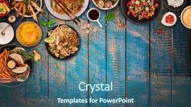  Presentation with vietnam culture - Beautiful PPT layouts featuring culture divers - asian food background with various backdrop and a ocean colored foreground