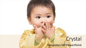  Presentation with chinese chinese - Audience pleasing presentation design consisting of chinese baby boy feel shocking backdrop and a yellow colored foreground