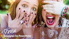  Presentation with festival - Presentation theme having culture shock - festival people facial expression background and a tawny brown colored foreground