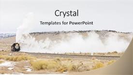  Presentation with toltec - Cool new presentation theme with toltecs - cumbres and toltec narrow gauge backdrop and a white colored foreground