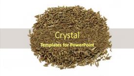  Presentation with cumin cumin cumin - Slide deck consisting of cumin background and a tawny brown colored foreground