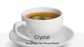  Presentation with coffee chocolate - Presentation theme consisting of cup of coffee or hot background and a  colored foreground