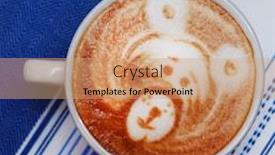  Presentation with coffee cup - Cool new presentation theme with cup-of-coffee-with-cute backdrop and a coral colored foreground