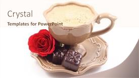  Presentation with valentine - Amazing PPT layouts having overstuffed funny piggy bank with dollar banknotes backdrop and a lemonade colored foreground