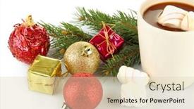  Presentation with cacao - Cool new PPT theme with sea bridge smoooth water level backdrop and a cream colored foreground