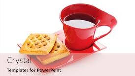  Presentation with tea cup - Audience pleasing PPT layouts consisting of cup-of-tea-and-fresh backdrop and a lemonade colored foreground