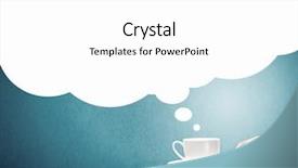  Presentation with tea coffee - PPT theme with cup of tea or coffee background and a white colored foreground