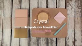  Presentation with sticky notes - Presentation theme featuring cup-of-tea-sticky-notes background and a coral colored foreground