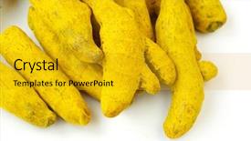  Presentation with curcumin - PPT theme with 3d illustration of construction concept on isolated background background and a light gray colored foreground