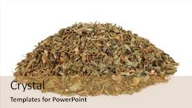  Presentation with diseases - Colorful presentation theme enhanced with cure scrofula skin diseases backdrop and a gold colored foreground