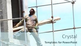  Presentation with scaffold - Colorful PPT theme enhanced with curepipe-mauritius-island-28-october backdrop and a cool aqua colored foreground