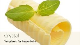  Presentation with butter - 